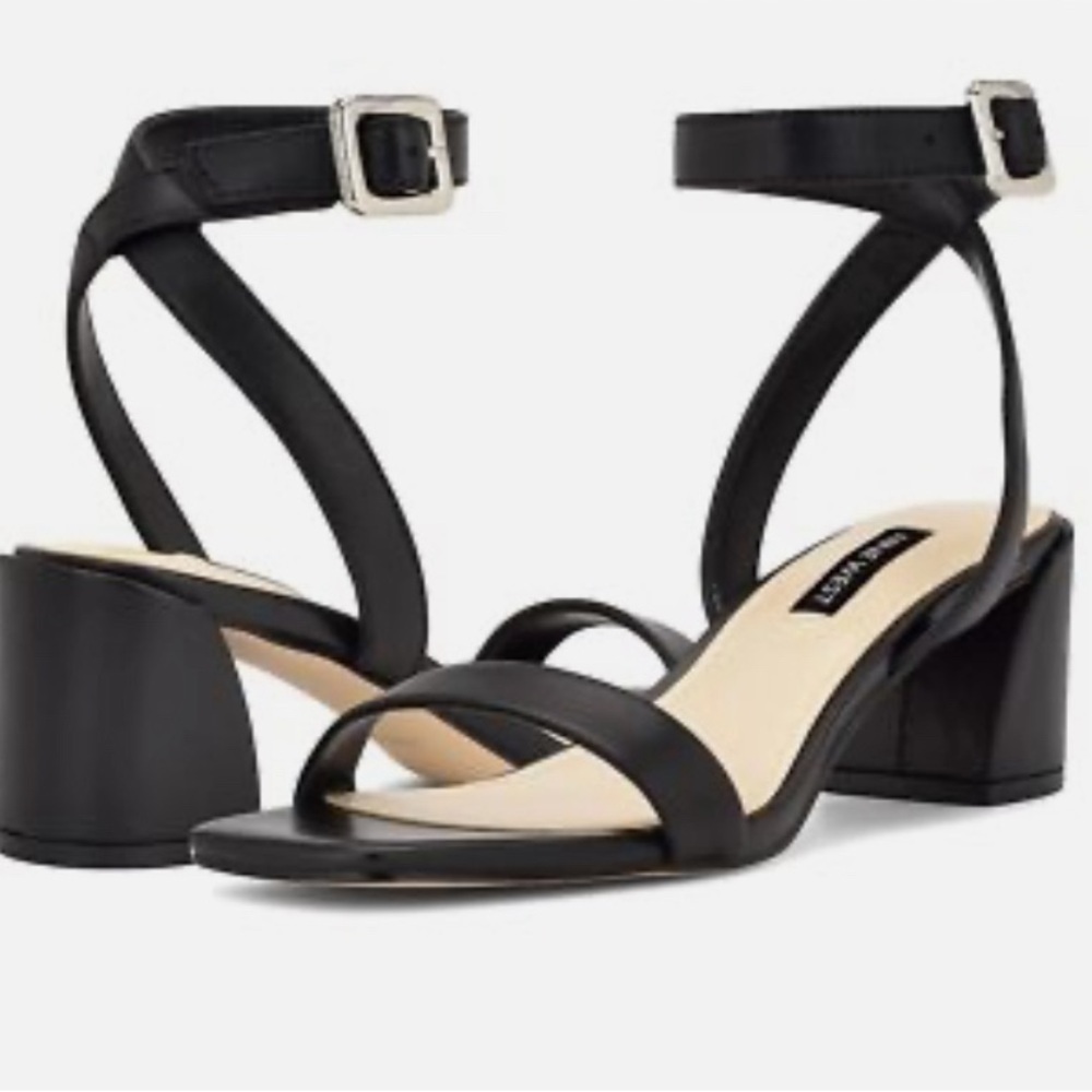 Nine West Milday Heels in Black, Size 9.5, NWT